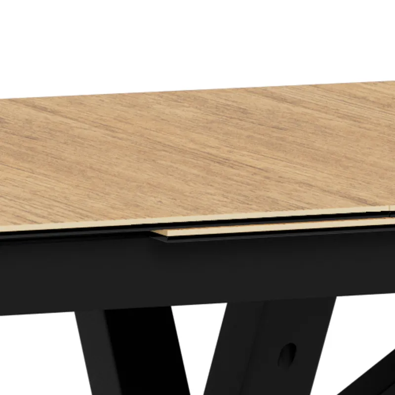 Parkins Förlängningsbart Matbord 168-210 cm - Vild Ek - Möbler - Bord & matgrupp - Matbord & köksbord