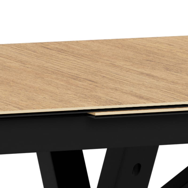 Parkins Förlängningsbart Matbord 200-240 cm - Vild Ek - Möbler - Bord & matgrupp - Matbord & köksbord