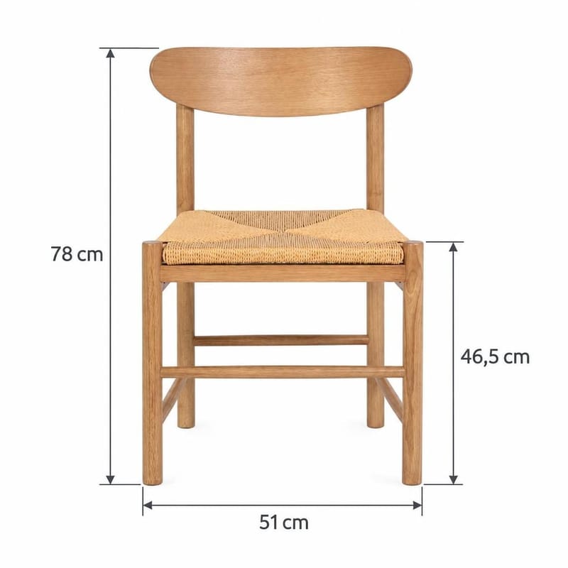 Peyra Rund Utdragbar Matgrupp 120-220 cm – Matbord med 4 Malte Matstolar i Trä med Ekutseende - Natur - Möbler - Bord & matgrupp - Matgrupp