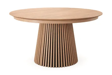 Peyra Runt Matbord förlängningsbart 140-240 cm Fanér - Ek - Möbler - Bord & matgrupp - Matbord & köksbord