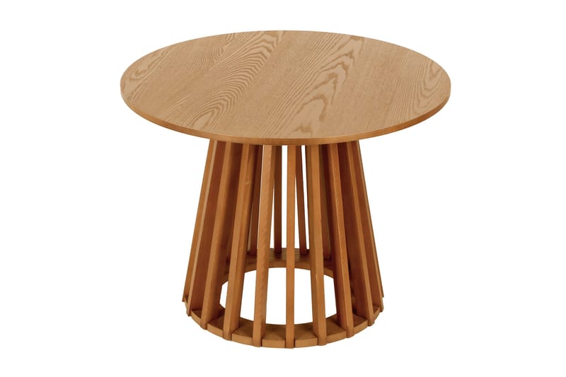 Peyra Soffbord Runt 60 cm Fanér - Ek - Möbler - Bord & matgrupp - Soffbord