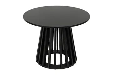 Peyra Soffbord Runt 60 cm Fanér - Svart - Möbler - Bord & matgrupp - Soffbord