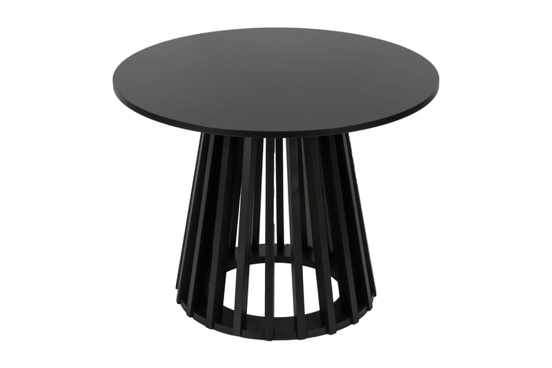 Peyra Soffbord Runt 60 cm Fanér - Svart - Möbler - Bord & matgrupp - Soffbord