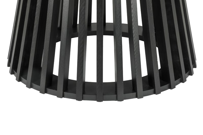 Peyra Soffbord Runt 86 cm Fanér - Svart - Möbler - Bord & matgrupp - Soffbord