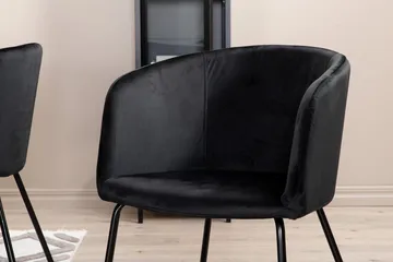Piazza Matbord 190 cm med 6 Berit Karmstol med Armstöd - Möbler - Bord & matgrupp - Matgrupp