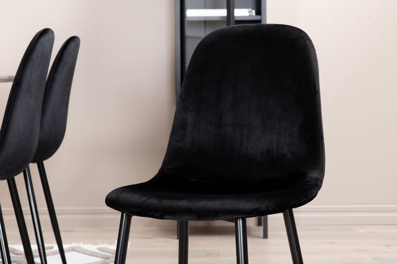 Piazza Matbord 190 cm med 6 Polar Köksstol - Möbler - Bord & matgrupp - Matgrupp