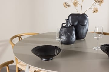 Plaza Matbord 120 cm med 4 Alfons Karmstol - Möbler - Bord & matgrupp - Matgrupp