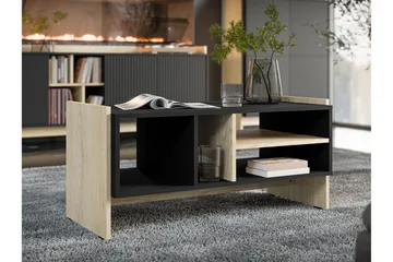 Polina Soffbord 100 cm - Brun/Svart - Möbler - Bord & matgrupp - Soffbord