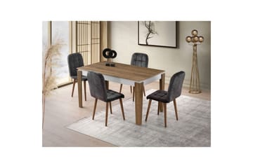 Pradera Matbord 175 cm Rektangulär - Valnöt/Vit - Möbler - Bord & matgrupp - Matbord & köksbord