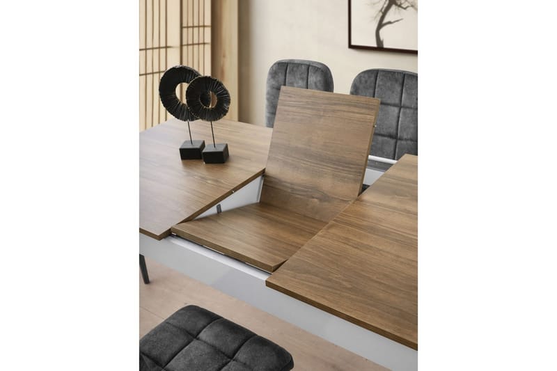 Pradera Matbord 175 cm Rektangulär - Valnöt/Vit - Möbler - Bord & matgrupp - Matbord & köksbord