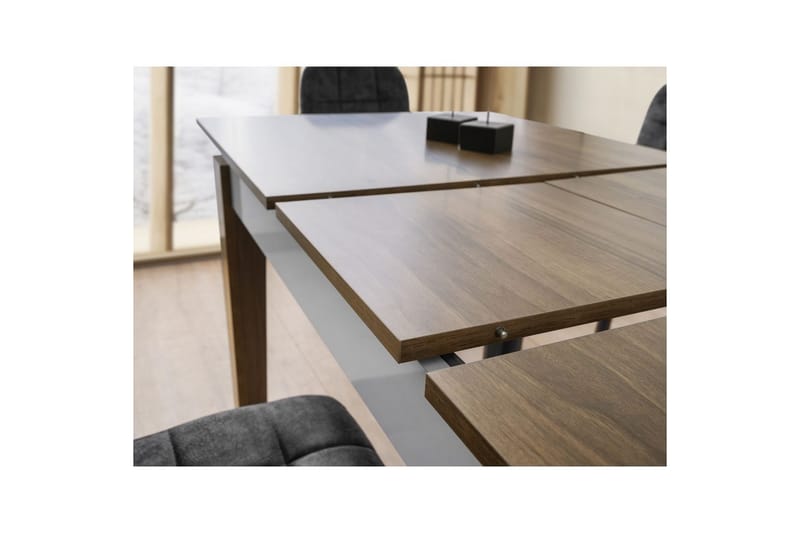 Pradera Matbord 175 cm Rektangulär - Valnöt/Vit - Möbler - Bord & matgrupp - Matbord & köksbord