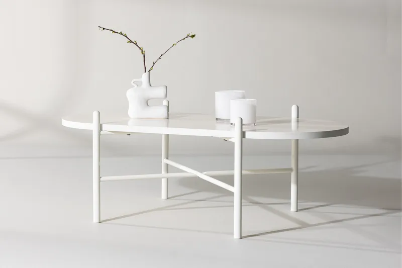 Pueblo Soffbord 65,5 cm - Beige - Möbler - Bord & matgrupp - Soffbord