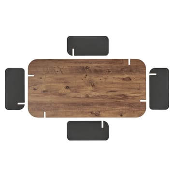 Qalen Soffbord 120 cm - Atlantisk furu och antracit - Möbler - Bord & matgrupp - Soffbord