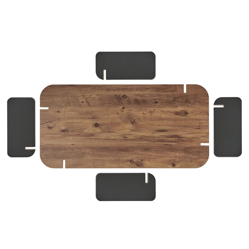 Qalen Soffbord 120 cm - Atlantisk furu och antracit - Möbler - Bord & matgrupp - Soffbord