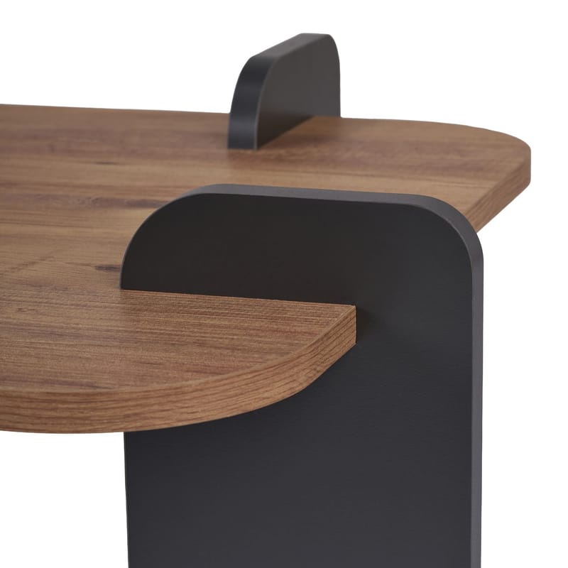 Qalen Soffbord 120 cm - Atlantisk furu och antracit - Möbler - Bord & matgrupp - Soffbord