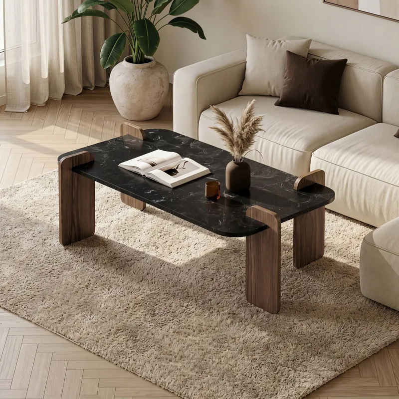 Qalen Soffbord 120 cm - Möbler - Bord & matgrupp - Marmorbord