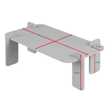 Qalen Soffbord 120 cm - Möbler - Bord & matgrupp - Marmorbord