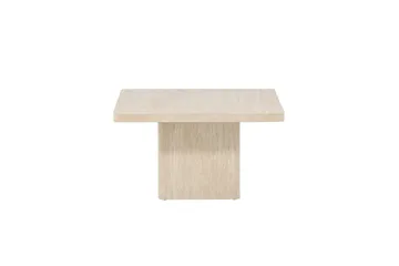 Qvart Kvadratiskt Soffbord i Sten - Beige - Möbler - Bord & matgrupp - Soffbord