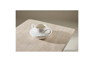 Qvart Kvadratiskt Soffbord i Sten - Beige - Möbler - Bord & matgrupp - Soffbord
