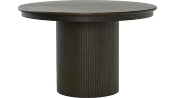 Råvika Matbord Förlängningsbar Rund 120-220 cm - Brun - Möbler - Bord & matgrupp - Matbord & köksbord