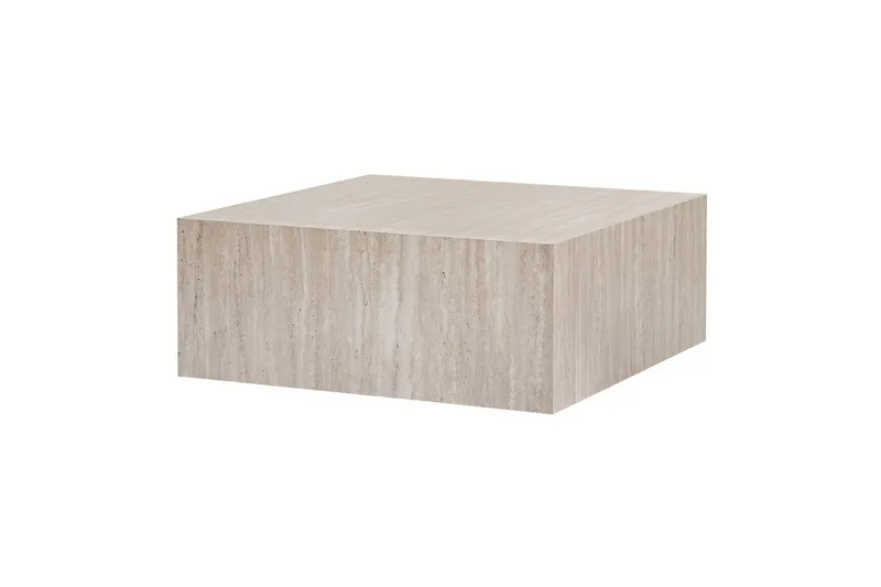 Rambabu Soffbord 90 cm - Gul/Brun - Möbler - Bord & matgrupp - Soffbord