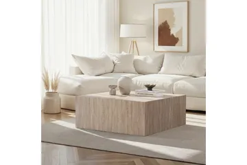 Rambabu Soffbord 90 cm - Gul/Brun - Möbler - Bord & matgrupp - Soffbord