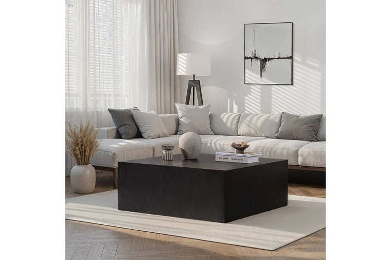 Rambabu Soffbord 90 cm - Svart - Möbler - Bord & matgrupp - Soffbord