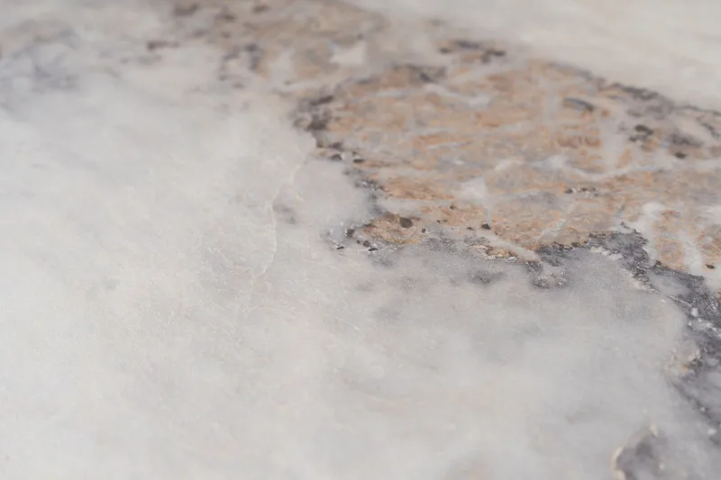 Rambabu Soffbord 90 cm - Vit marmor - Möbler - Bord & matgrupp - Marmorbord