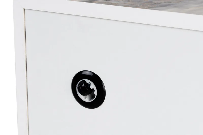 Rambabu Soffbord 90 cm - Vit marmor - Möbler - Bord & matgrupp - Marmorbord