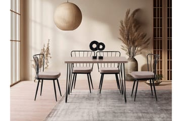 Ramila Matbord 120 cm Rektangulär - Brun - Möbler - Bord & matgrupp - Matbord & köksbord