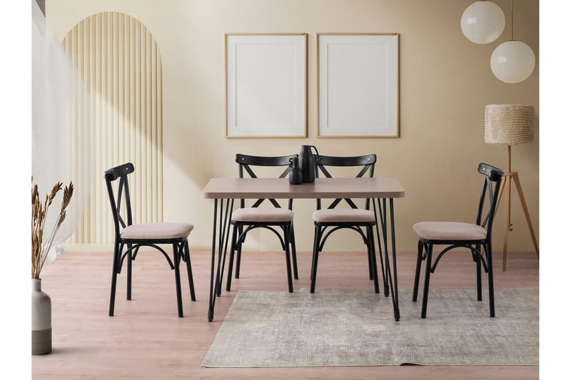 Ramila Matbord 120 cm Rektangulär - Brun - Möbler - Bord & matgrupp - Matbord & köksbord