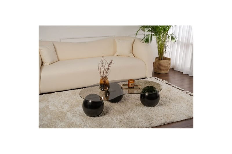 Ranni Soffbord 120 cm - Brons/Svart - Möbler - Bord & matgrupp - Soffbord