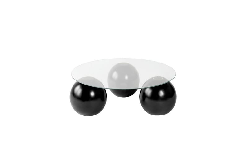 Ranni Soffbord 85 cm - Svart/Silver - Möbler - Bord & matgrupp - Soffbord