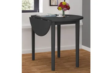 Ranso Klaffbord 91,5 cm Runt - Svart - Möbler - Bord & matgrupp - Klaffbord & hopfällbart bord