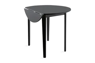 Ranso Klaffbord 91,5 cm Runt - Svart - Möbler - Bord & matgrupp - Klaffbord & hopfällbart bord