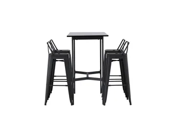 Rax Barbord 60x120 cm - Svart - Möbler - Bord & matgrupp - Barbord & ståbord