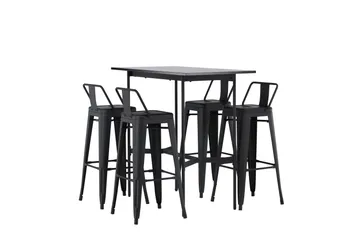 Rax Barbord 60x120 cm - Svart - Möbler - Bord & matgrupp - Barbord & ståbord