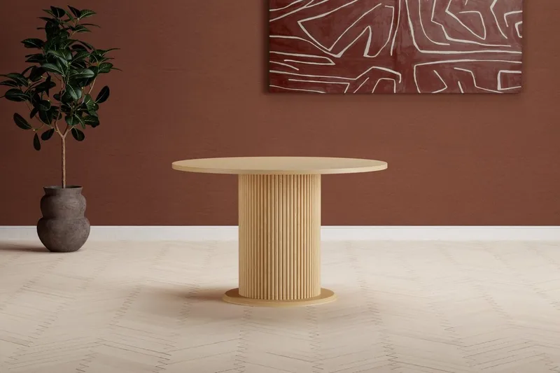 Reko Matbord Rund 120 cm, natur