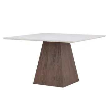 Rektangulärt matbord Cael - Ljusgrå - Möbler - Bord & matgrupp - Matbord & köksbord