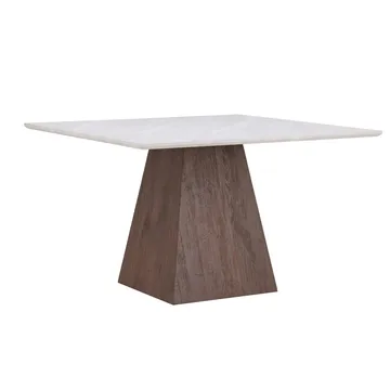 Rektangulärt matbord Cael - Ljusgrå - Möbler - Bord & matgrupp - Matbord & köksbord