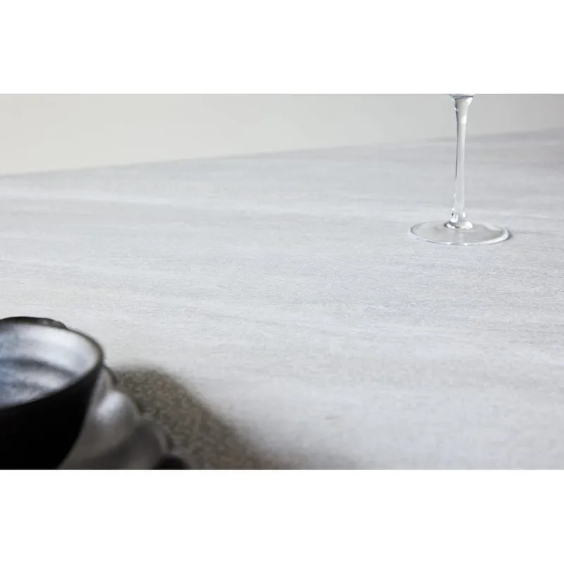 Rektangulärt matbord Cael - Ljusgrå - Möbler - Bord & matgrupp - Matbord & köksbord