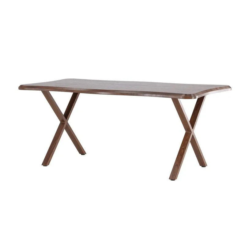 Rektangulärt matbord Fiona - Valnöt - Möbler - Bord & matgrupp - Matbord & köksbord