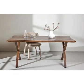 Rektangulärt matbord Fiona - Valnöt - Möbler - Bord & matgrupp - Matbord & köksbord