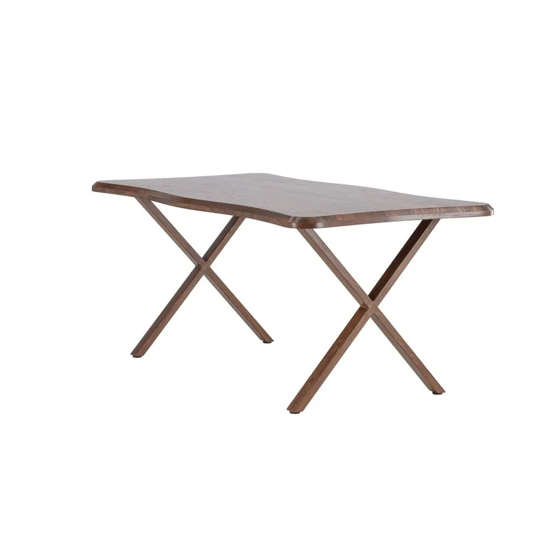 Rektangulärt matbord Fiona - Valnöt - Möbler - Bord & matgrupp - Matbord & köksbord