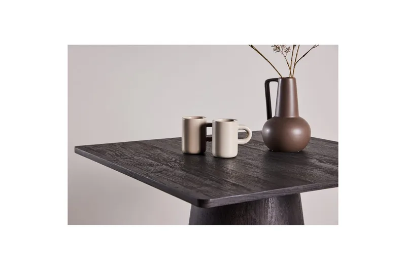 Rektangulärt matbord Lanzi - Svart - Möbler - Bord & matgrupp - Matbord & köksbord