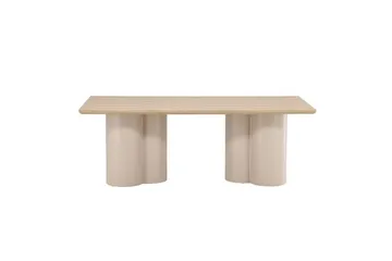 Rektangulärt matbord Olivia - Beige, 210x100x75 - Möbler - Bord & matgrupp - Matbord & köksbord