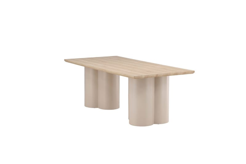 Rektangulärt matbord Olivia - Beige, 210x100x75 - Möbler - Bord & matgrupp - Matbord & köksbord
