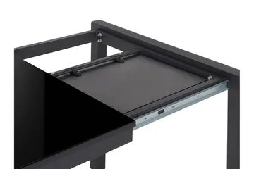 Renton Matbord Förlängningsbart 120-160x80 cm - Svart - Möbler - Bord & matgrupp - Matbord & köksbord