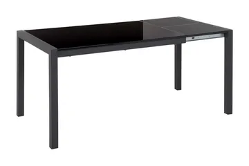 Renton Matbord Förlängningsbart 120-160x80 cm - Svart - Möbler - Bord & matgrupp - Matbord & köksbord
