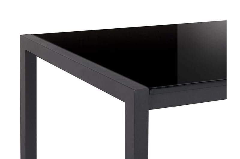 Renton Matbord Förlängningsbart 120-160x80 cm - Svart - Möbler - Bord & matgrupp - Matbord & köksbord